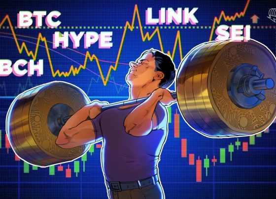 Биткойн преследует новые максимумы как Link, BCH, Hype, SEI Breakout