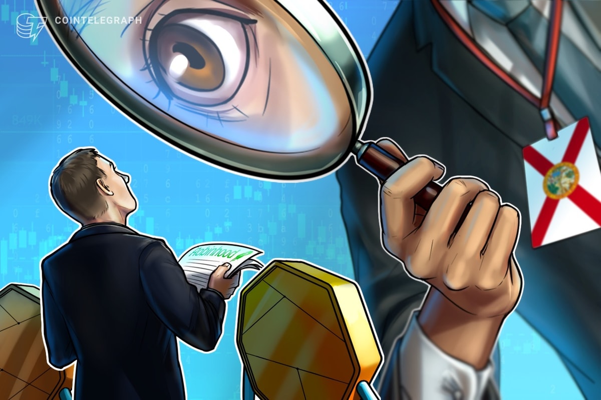 Robinhood Under Florida Reste для предполагаемого обманчивого крипто -продвижения