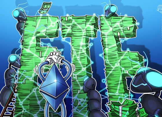 Spot Ether ETF на притоках достигнут 453 млн долларов, расширяйте 16-дневную серию