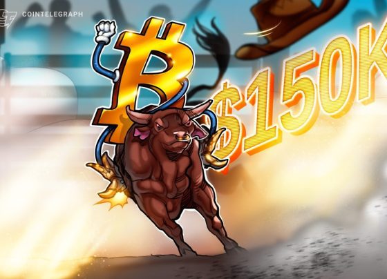 Биткойн бык-глаза $ 150 тыс. После того, как BTC достигает нового рекордно высокого уровня