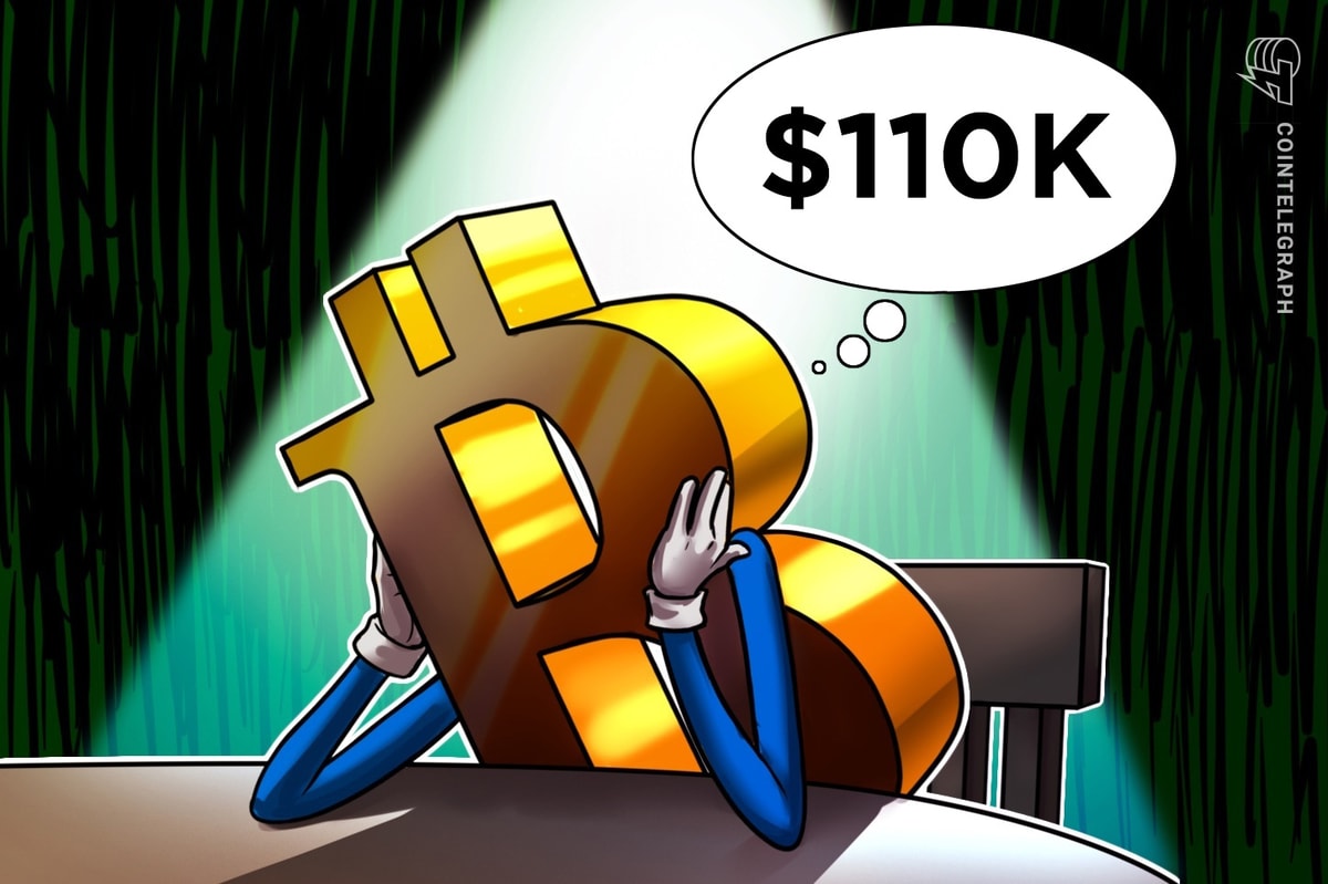 Ключевые уровни цен на биткойны, чтобы наблюдать за раллийными киосками BTC на уровне 110 тыс. Долл. США