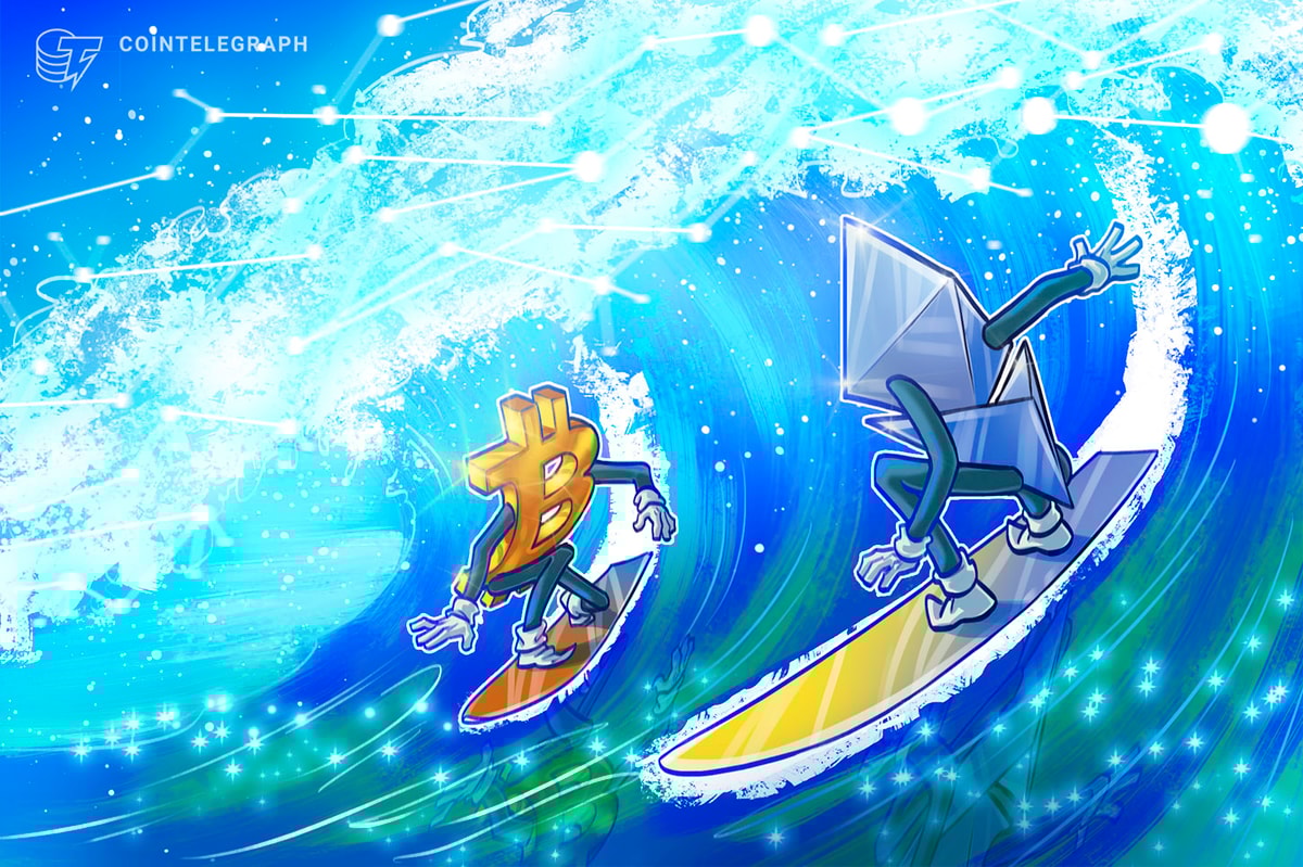 Биткойн -киты вращаются в эфир, несмотря на 5 миллиард долларов США.