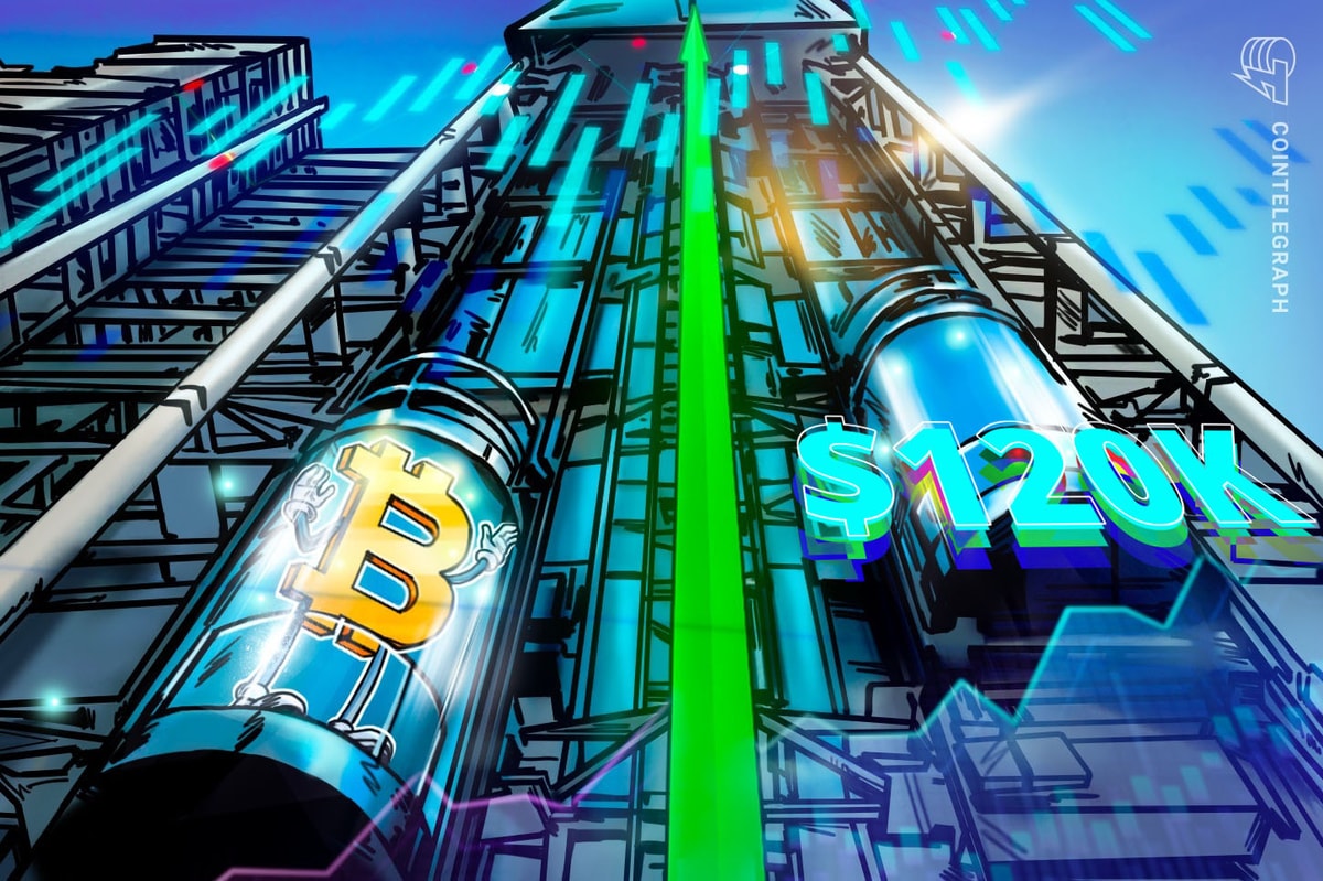 Биткойн нацелен на 120 000 долларов с новым коротким сжатием в поле зрения