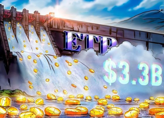 Биткойн, Ethereum и Solana ETFS см. Приток на прошлой неделе $ 3,3 млрд.