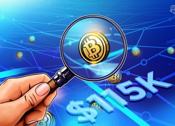 Биткойн «спускается» к 115 тысяч долларов США опередить выключатель Fed Prome Showdown