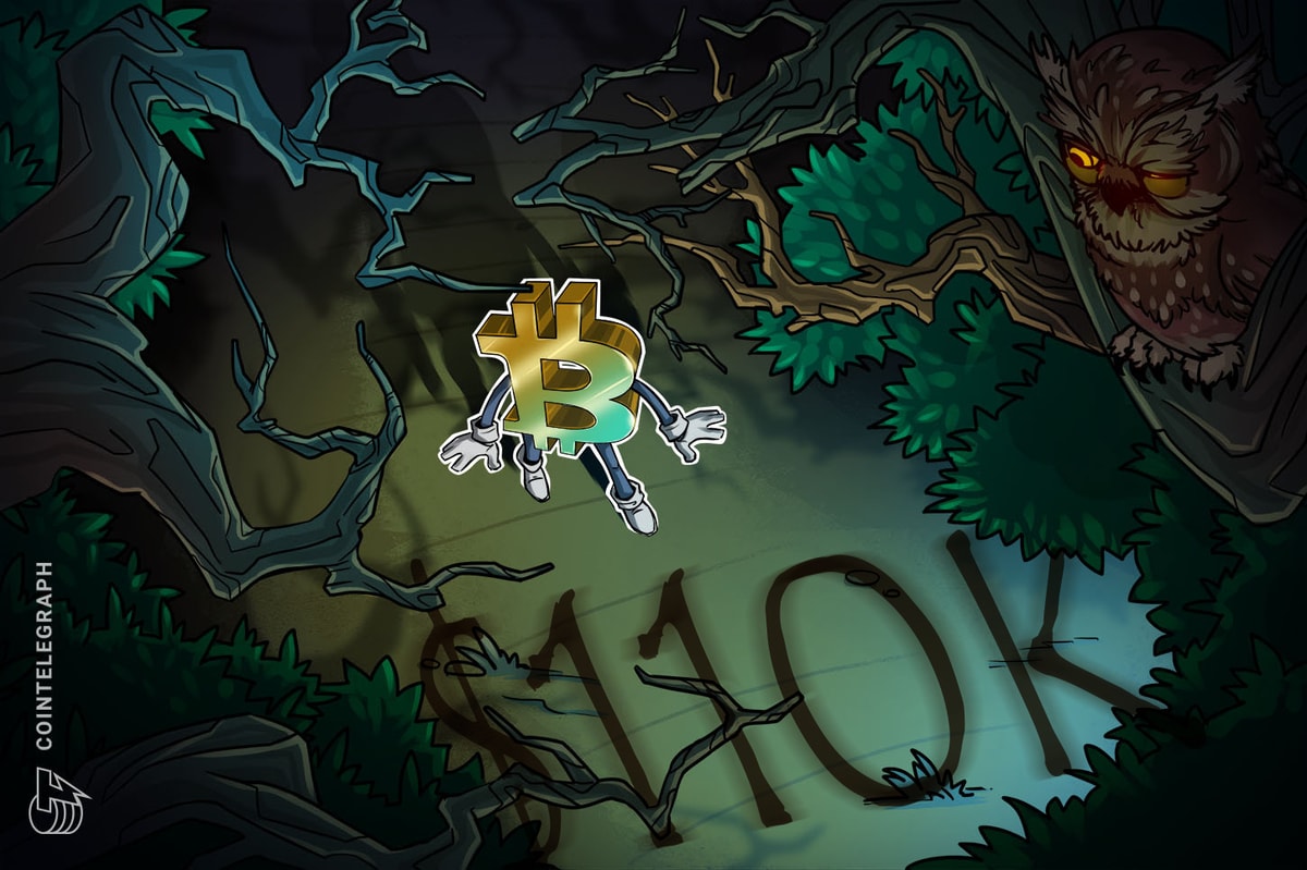 Биткойнская ценовая слабость возвращается с поездкой ниже 109 500 долларов США.