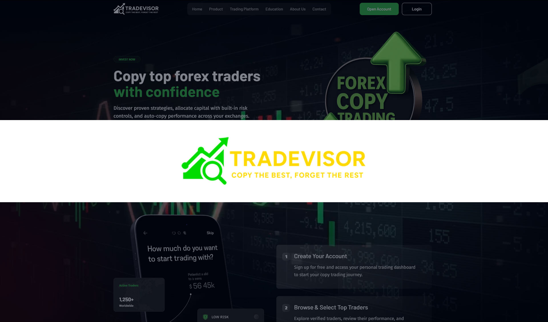 Обзор брокера TradeVisor
